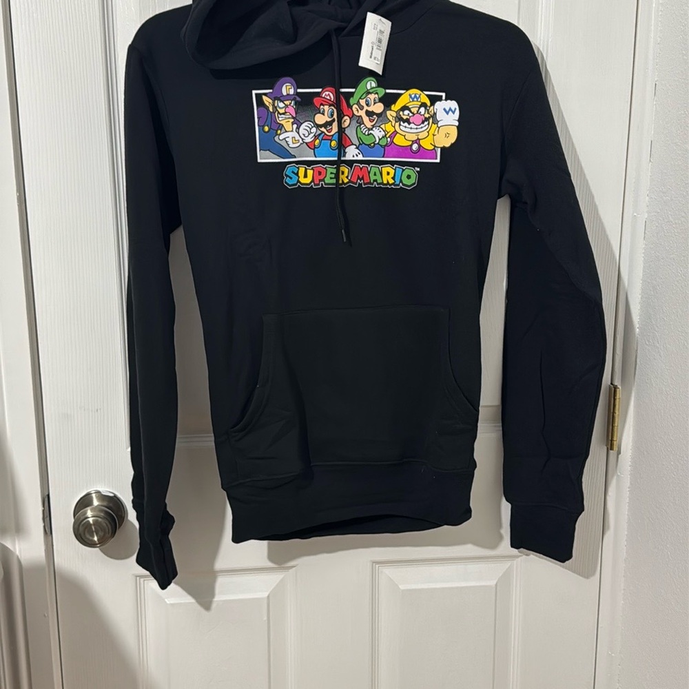 Super Mario Black Hoodie
